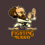 Fighting Murray-none removable cover w insert throw pillow-Poopsmoothie