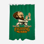 Fighting Murray-none polyester shower curtain-Poopsmoothie
