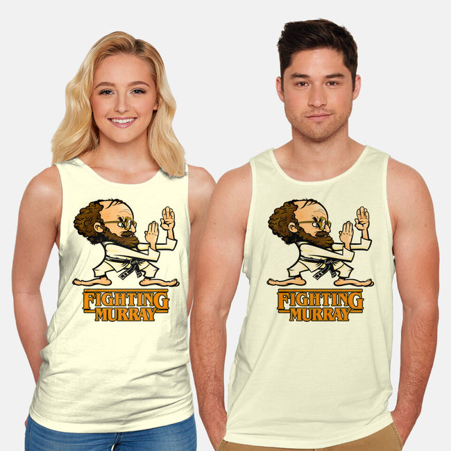 Fighting Murray-unisex basic tank-Poopsmoothie