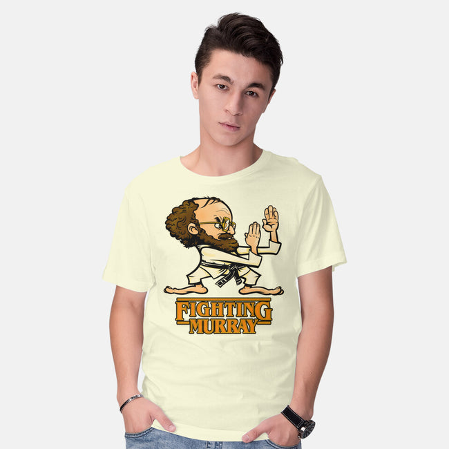 Fighting Murray-mens basic tee-Poopsmoothie