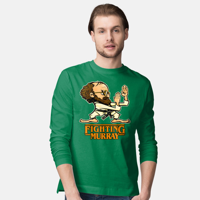 Fighting Murray-mens long sleeved tee-Poopsmoothie