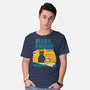 The Bark Knight-mens basic tee-eduely