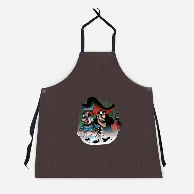 Pirate Villain-unisex kitchen apron-trheewood