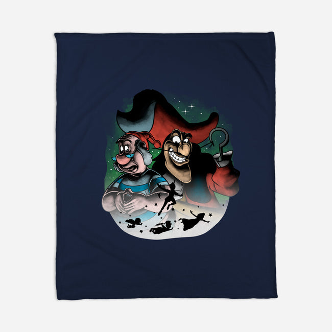 Pirate Villain-none fleece blanket-trheewood