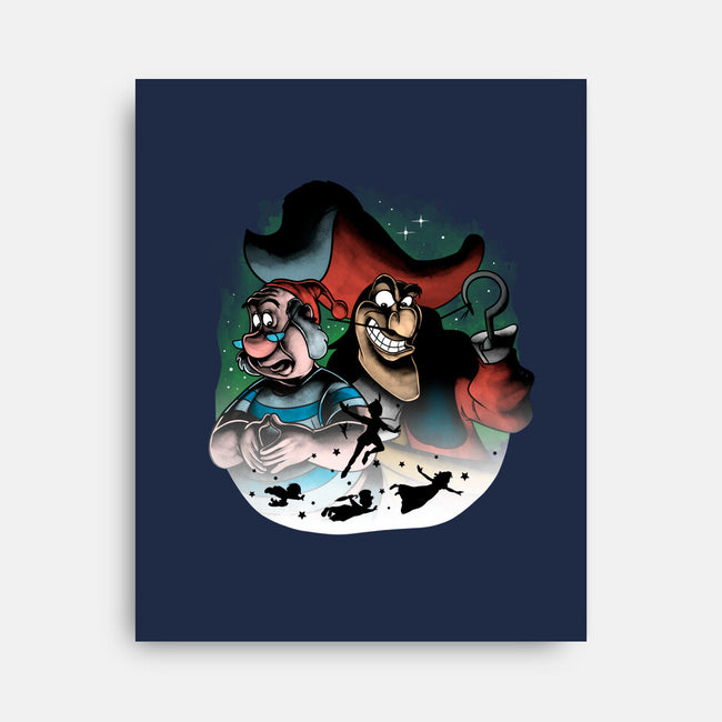 Pirate Villain-none stretched canvas-trheewood