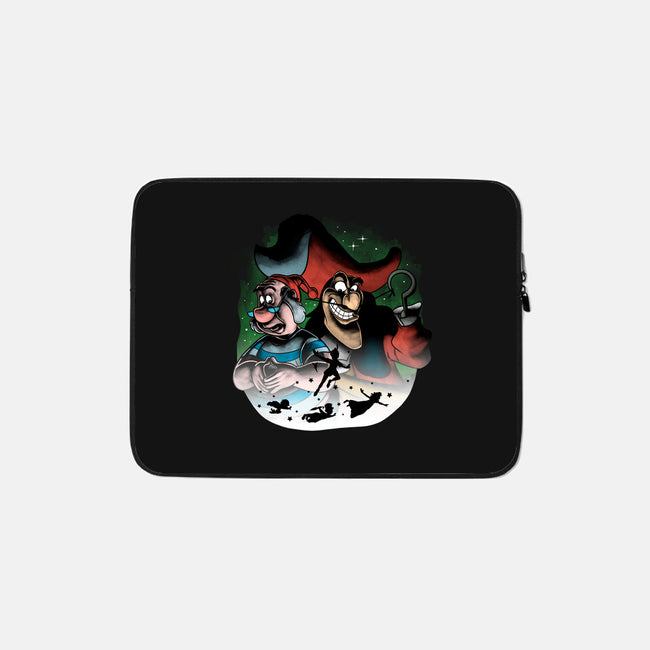 Pirate Villain-none zippered laptop sleeve-trheewood