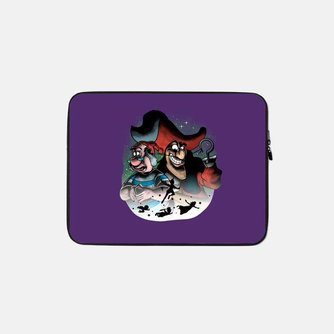 Pirate Villain-none zippered laptop sleeve-trheewood