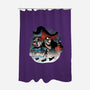 Pirate Villain-none polyester shower curtain-trheewood