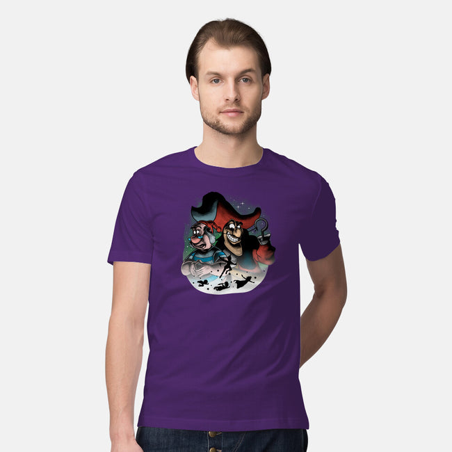 Pirate Villain-mens premium tee-trheewood