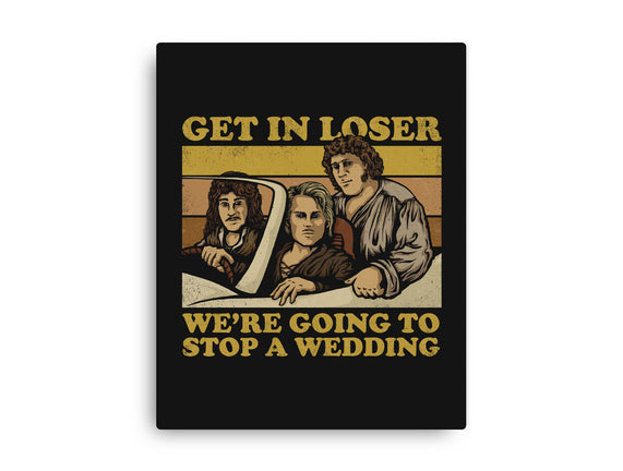 We're Going To Stop A Wedding