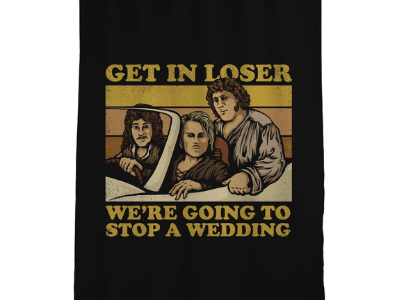 We're Going To Stop A Wedding