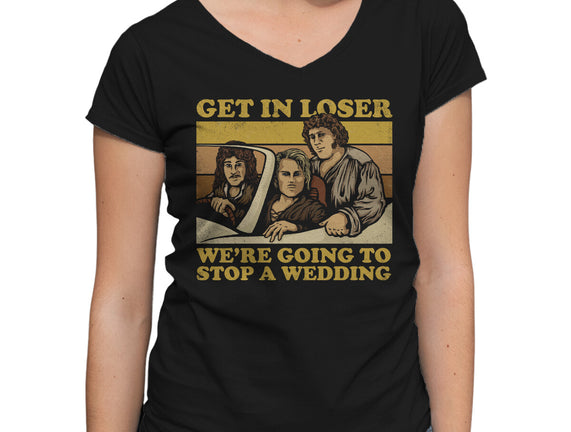 We're Going To Stop A Wedding