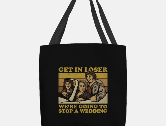 We're Going To Stop A Wedding