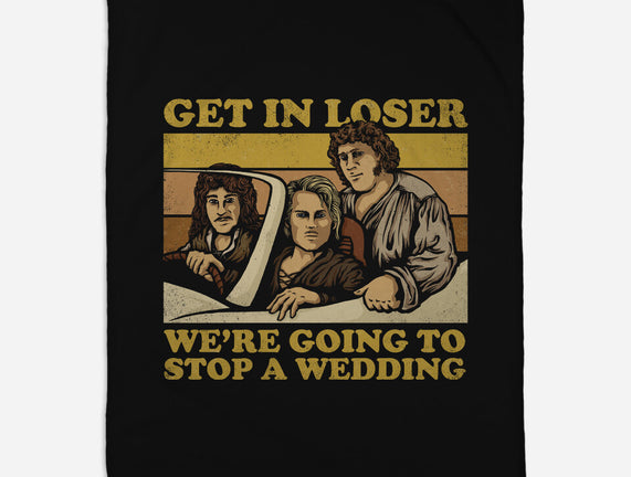 We're Going To Stop A Wedding