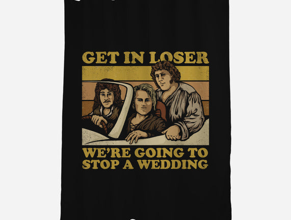 We're Going To Stop A Wedding