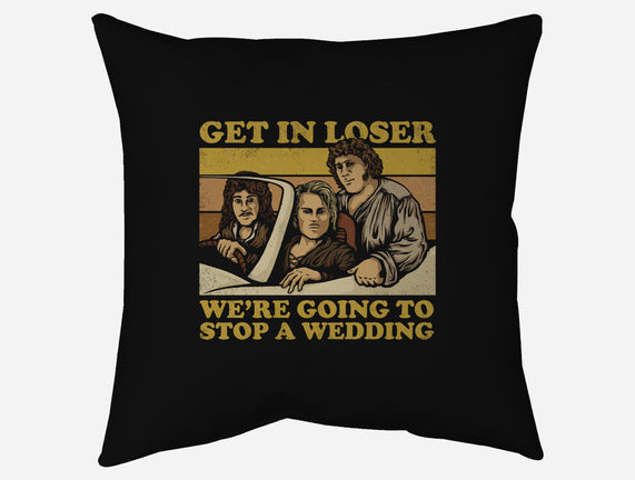 We're Going To Stop A Wedding