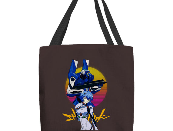 Retro Eva 00 And Rei