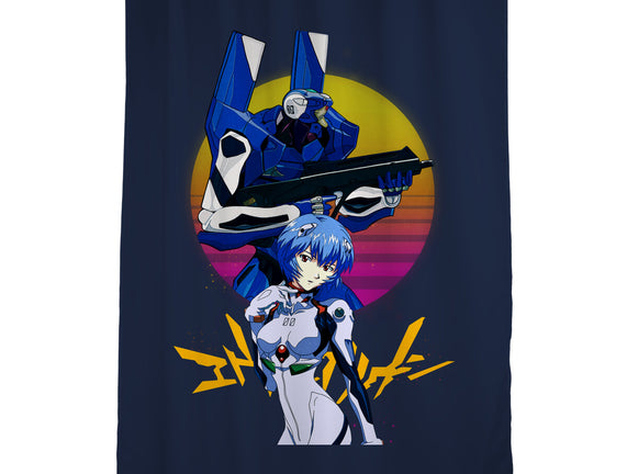 Retro Eva 00 And Rei
