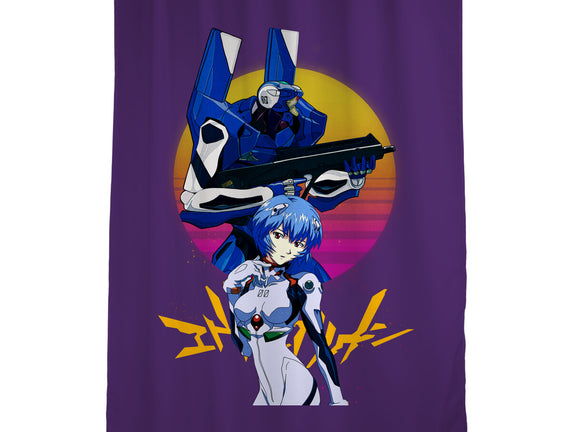 Retro Eva 00 And Rei