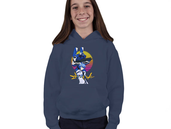 Retro Eva 00 And Rei