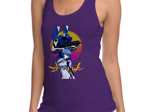 Retro Eva 00 And Rei