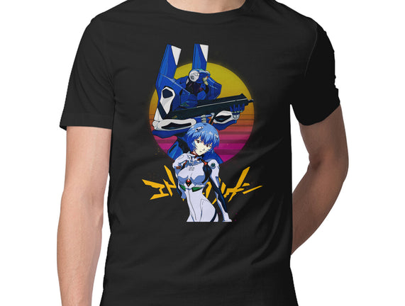 Retro Eva 00 And Rei