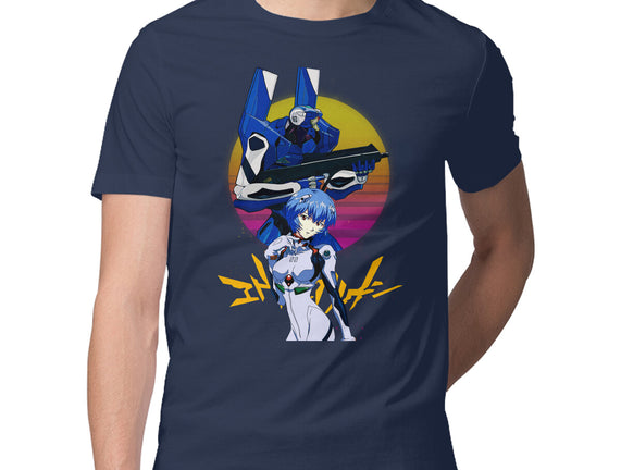 Retro Eva 00 And Rei