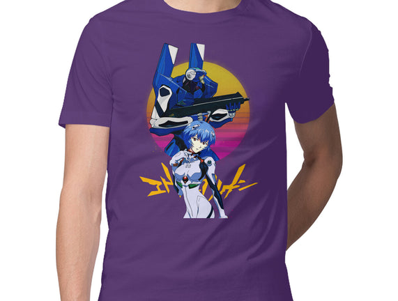 Retro Eva 00 And Rei