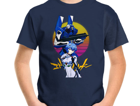 Retro Eva 00 And Rei