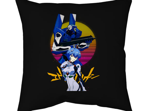 Retro Eva 00 And Rei