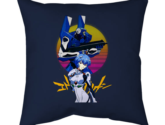 Retro Eva 00 And Rei