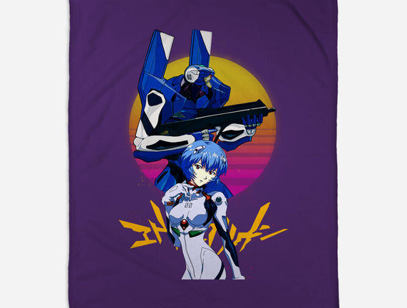 Retro Eva 00 And Rei