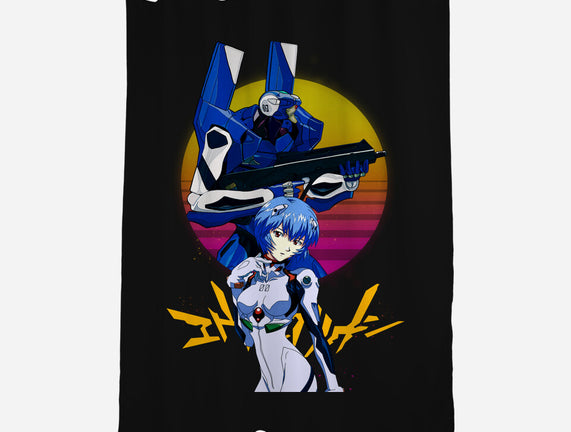 Retro Eva 00 And Rei