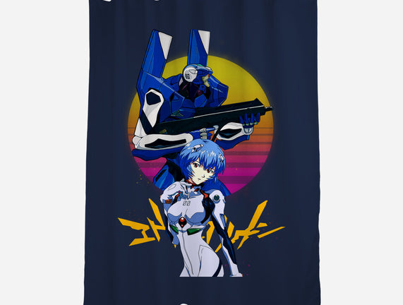 Retro Eva 00 And Rei