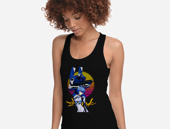 Retro Eva 00 And Rei