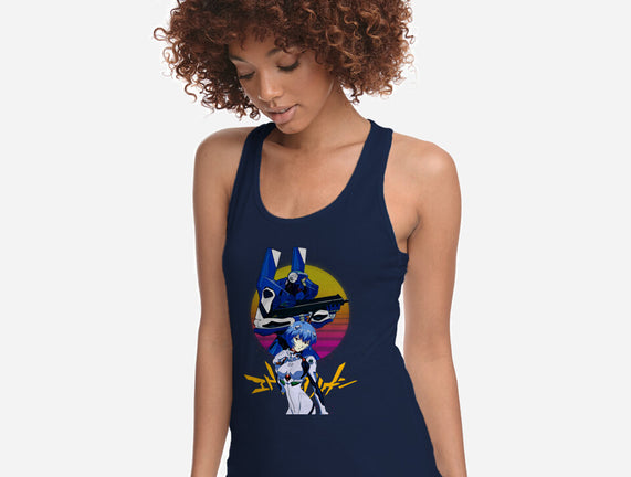 Retro Eva 00 And Rei