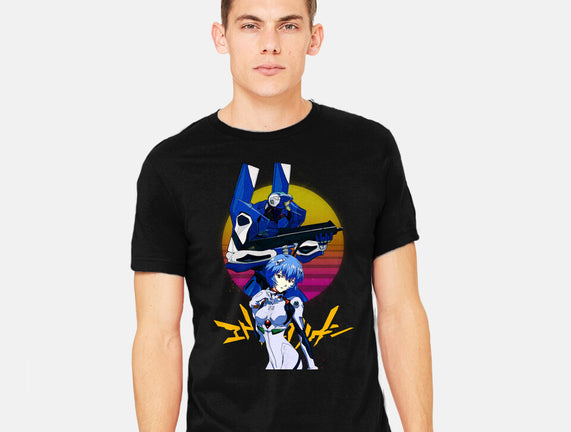 Retro Eva 00 And Rei