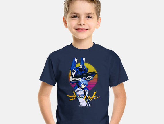 Retro Eva 00 And Rei