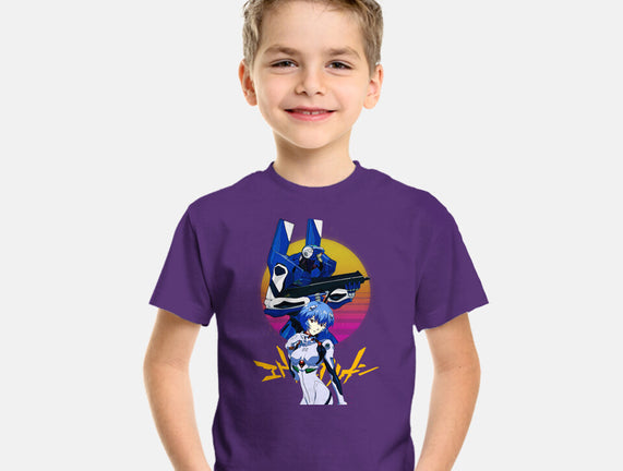 Retro Eva 00 And Rei