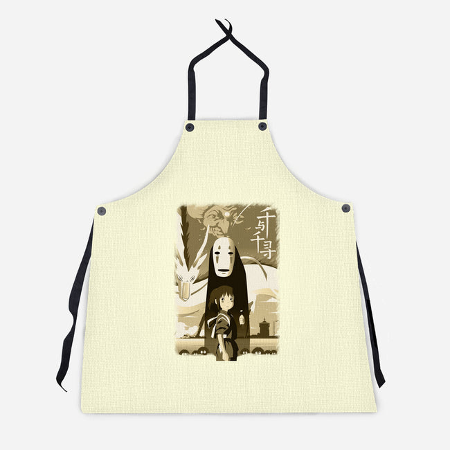 Spirit Land-unisex kitchen apron-rondes
