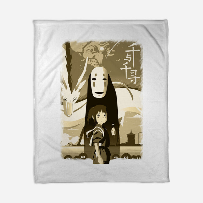 Spirit Land-none fleece blanket-rondes
