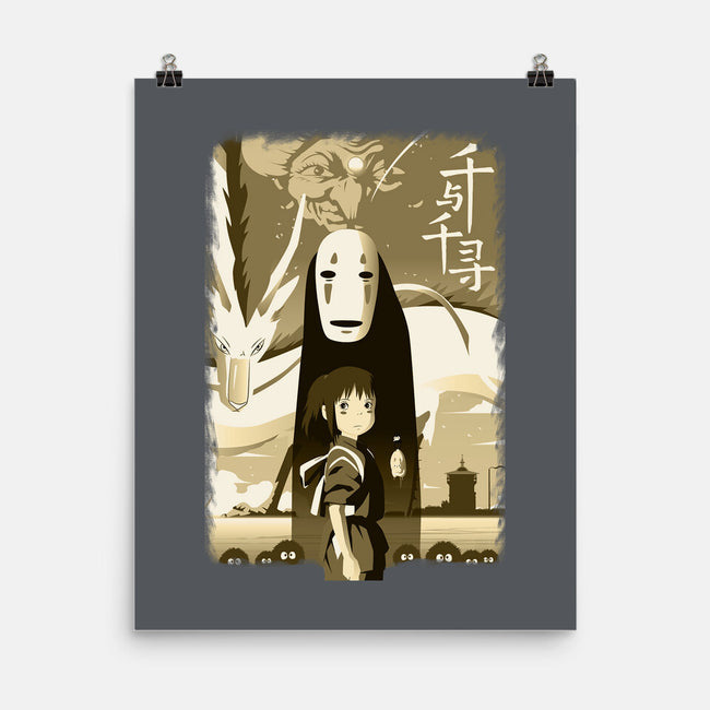 Spirit Land-none matte poster-rondes