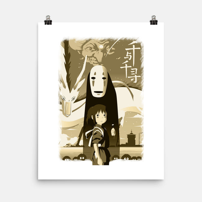 Spirit Land-none matte poster-rondes