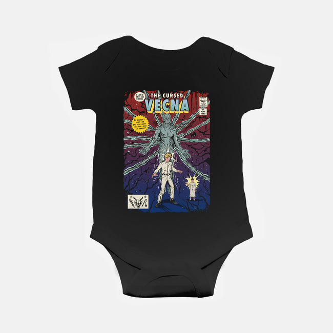 The Cursed Vecna-baby basic onesie-Green Devil