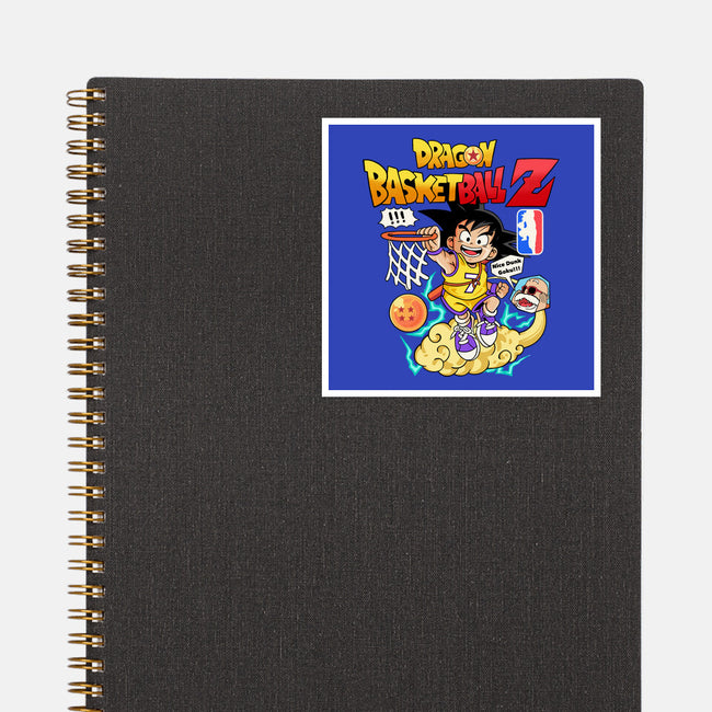 Dragon Ball Basketball-none glossy sticker-rondes