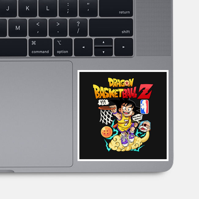 Dragon Ball Basketball-none glossy sticker-rondes