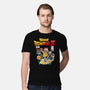 Dragon Ball Basketball-mens premium tee-rondes