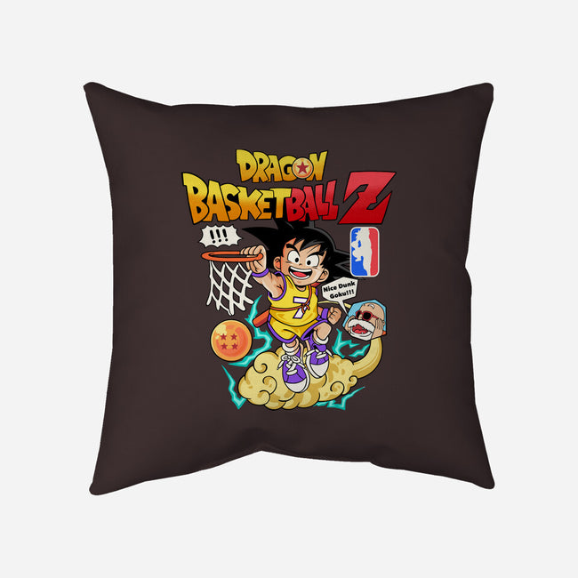 Dragon Ball Basketball-none removable cover w insert throw pillow-rondes