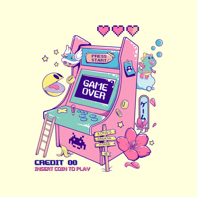 Retro Arcade-none fleece blanket-leepianti