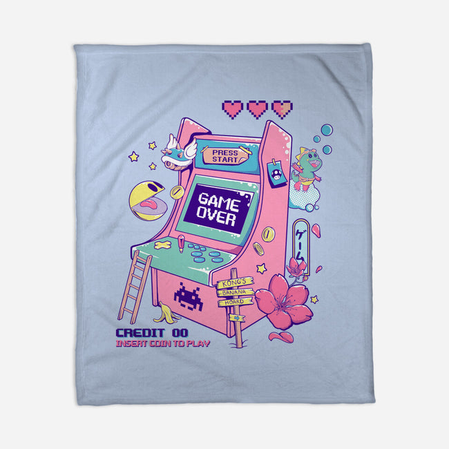 Retro Arcade-none fleece blanket-leepianti